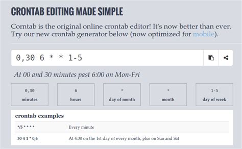 cron job calculator|Crontab Generator with 5 or 6 fields .
